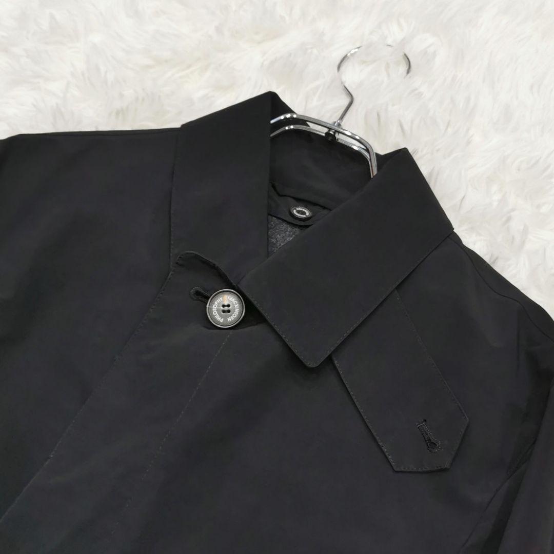 新品未使用 マッキントッシュ トロッター ステンカラーコート ライナー 黒 M