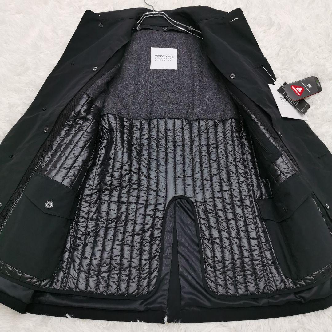 新品未使用 マッキントッシュ トロッター ステンカラーコート ライナー 黒 M