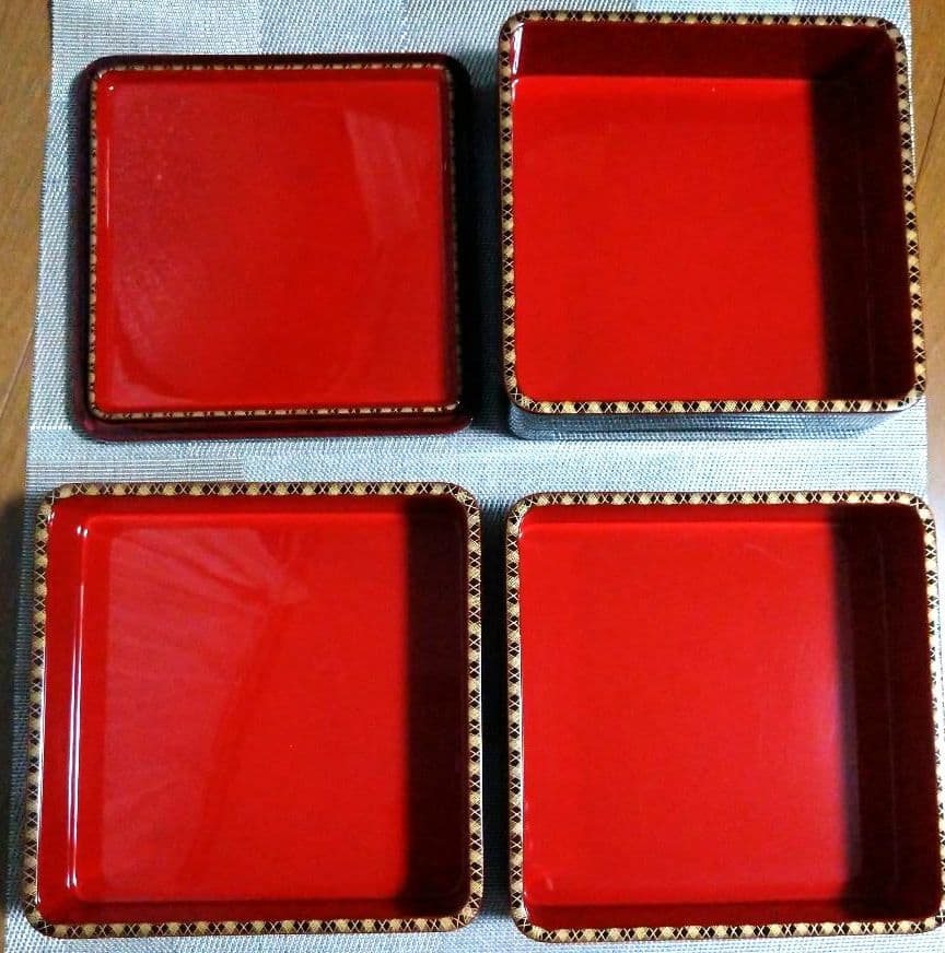 「Pan」　輪島塗　三段重箱　✩匿名配送✩