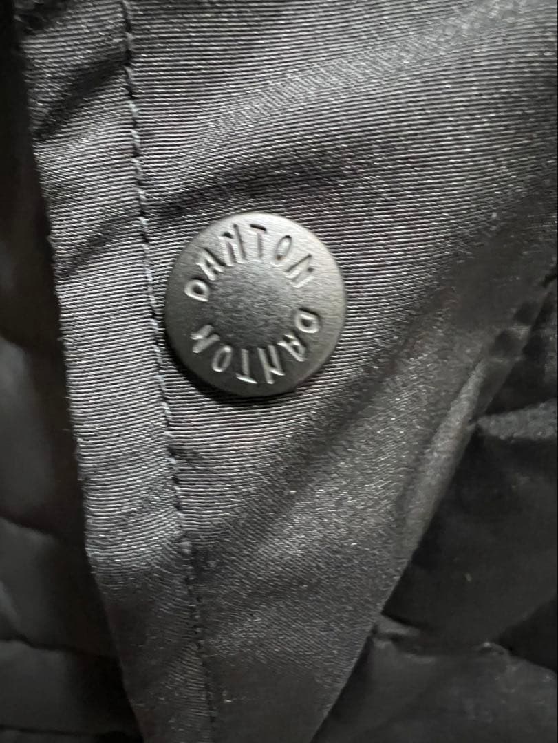 DANTON フード付きダウンジャケット 38 ブラック