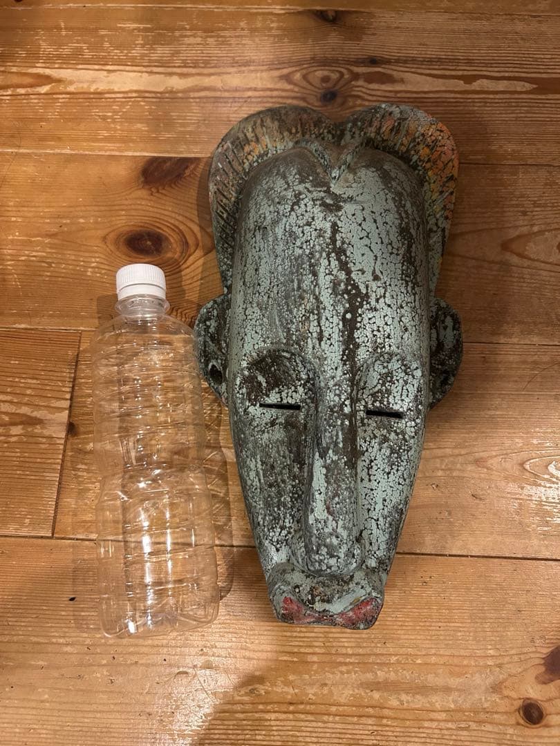 アフリカンウッドマスク　お面　アフリカ美術