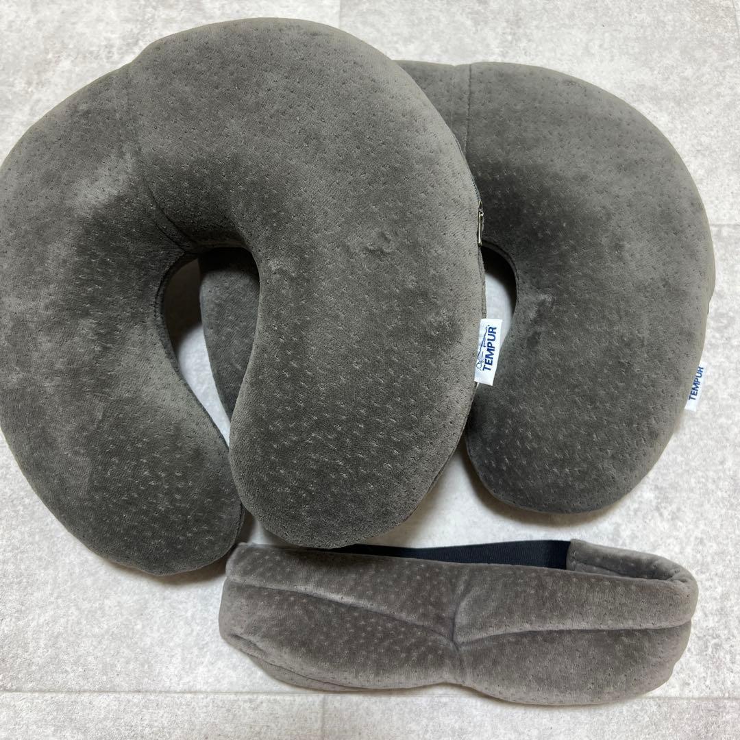 テンピュール / トランジットピロー / スリープマスク　セット売り