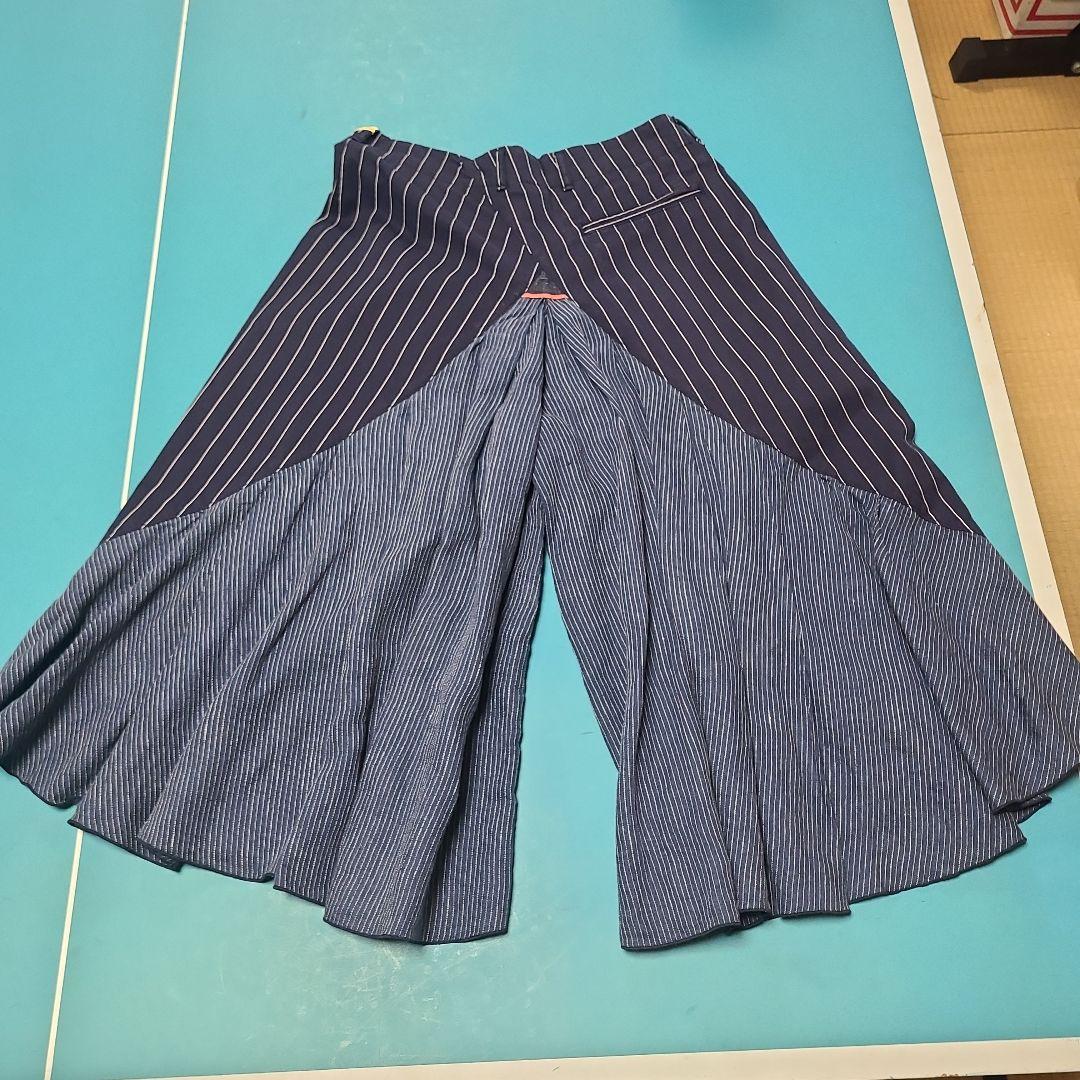 KAPITAL　ネイビー ストライプ 　スカート