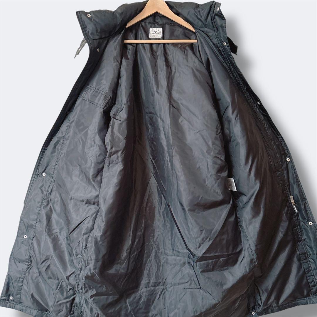 MIZUNO ミズノ ダウン ベンチコート ブラック L