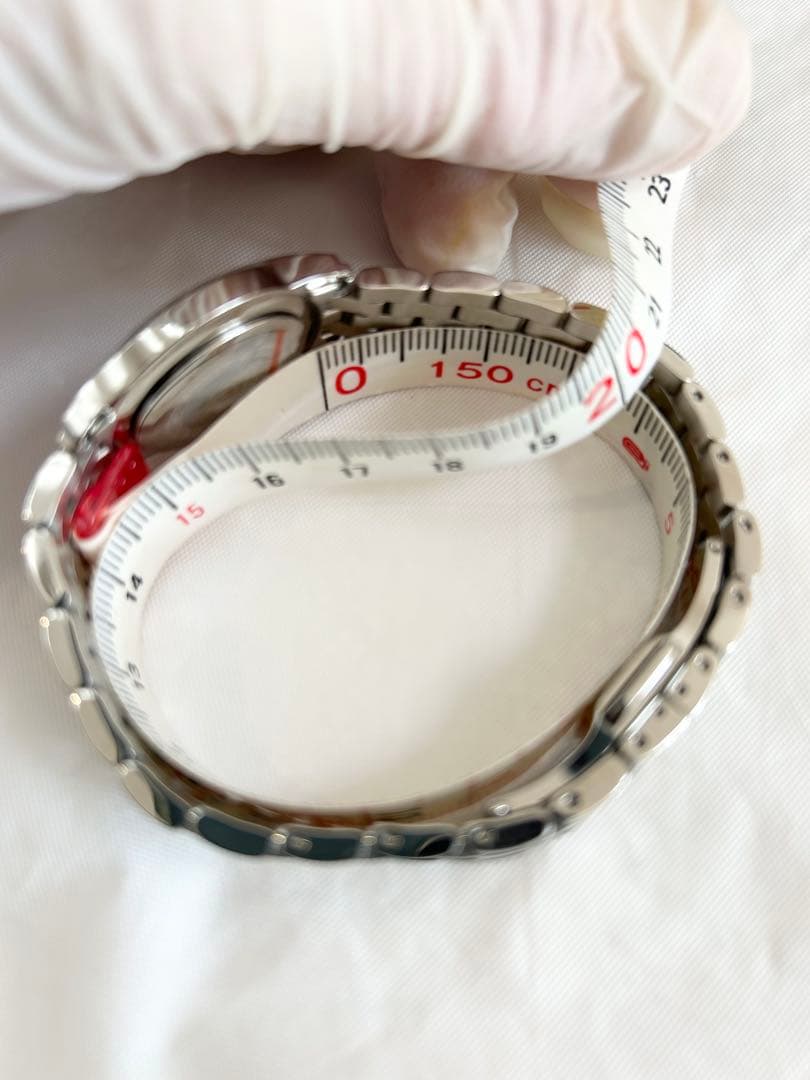 【美品】GUCCIグッチGクラスピンクシェルダイヤ腕時計レディース