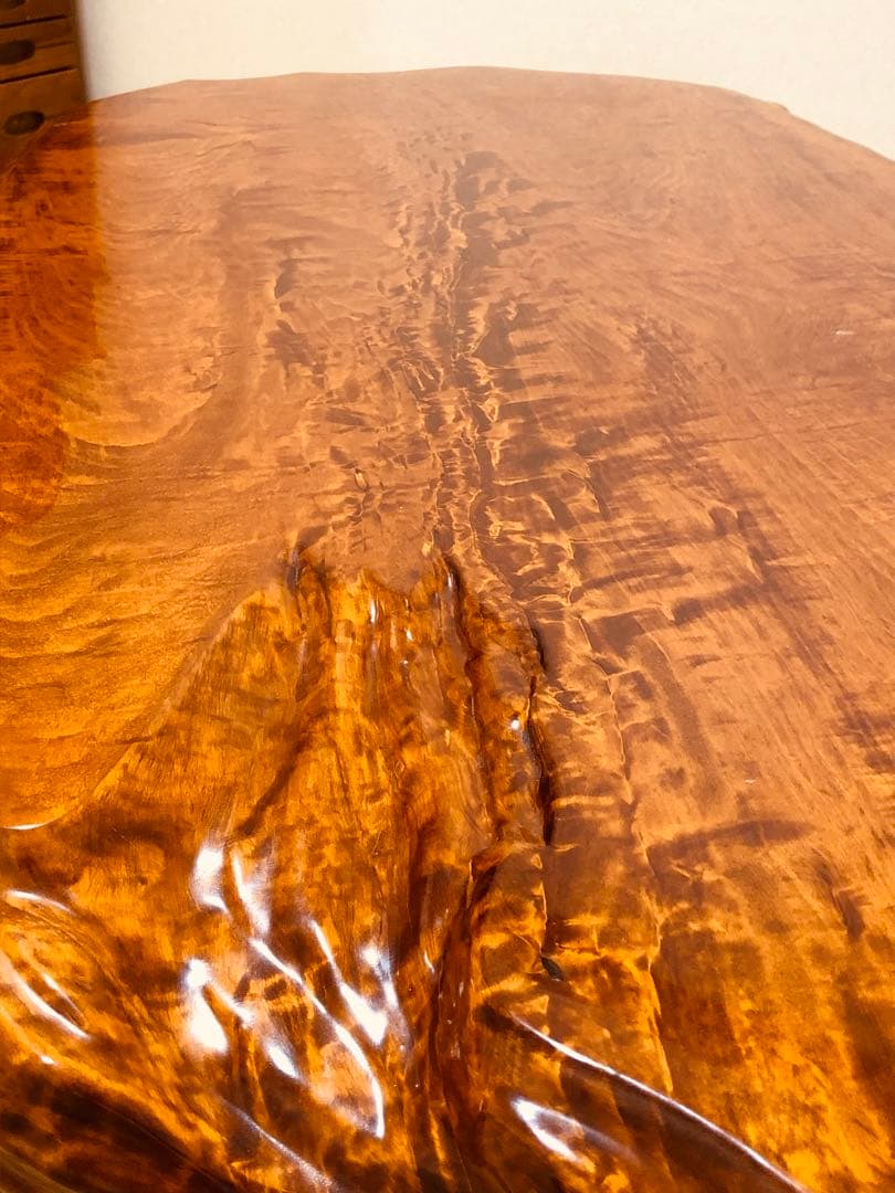 【格安出品】座卓 キズあります 重量50kg 天板厚み7cm