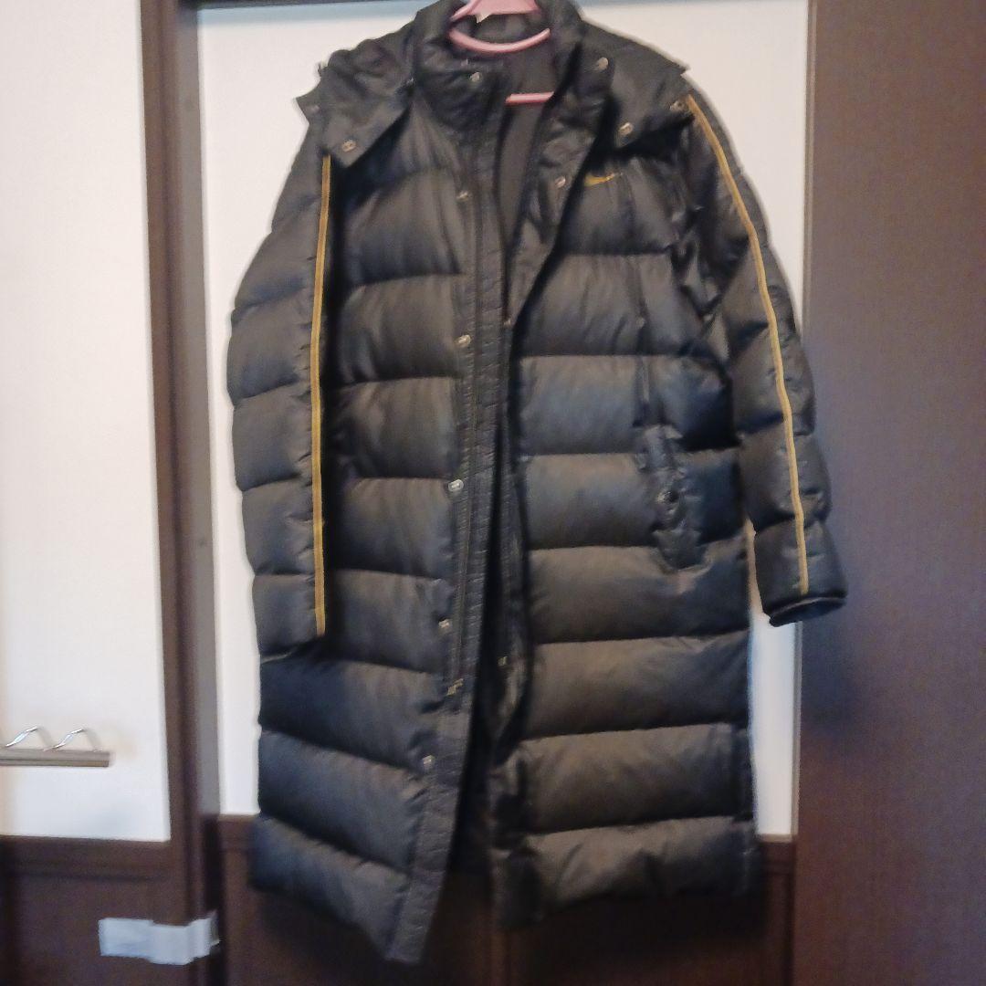 ナイキ　ダウンベンチコート　ブラック/ゴールド　XL