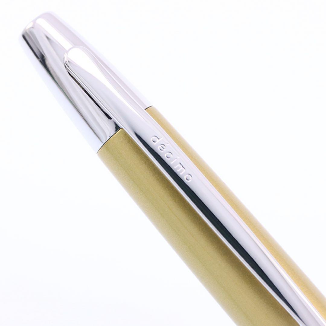 PILOT パイロット 万年筆 キャップレス デシモ ハーベストイエロー（細字）