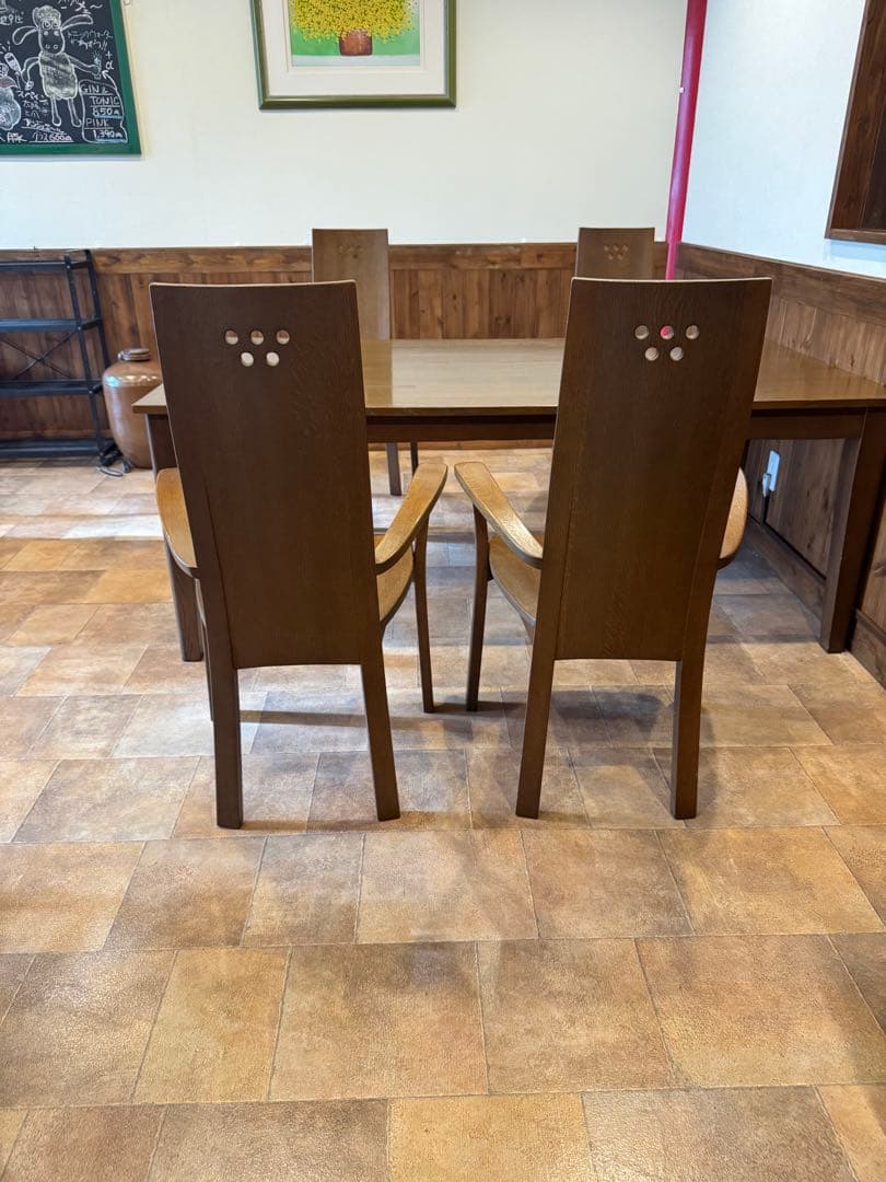 【サントリー樽ものがたり】美品ダイニングテーブル