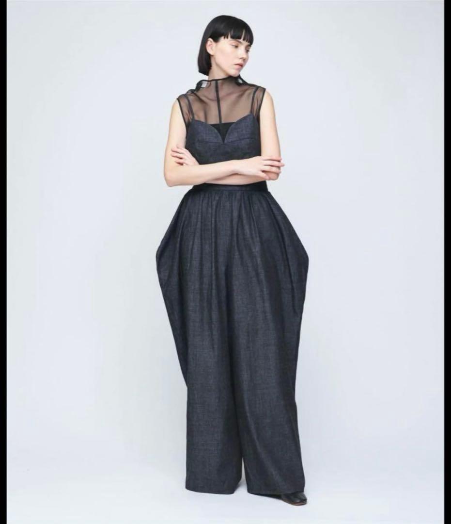 AEWEN MATOPH デニムビスチェオールインワン