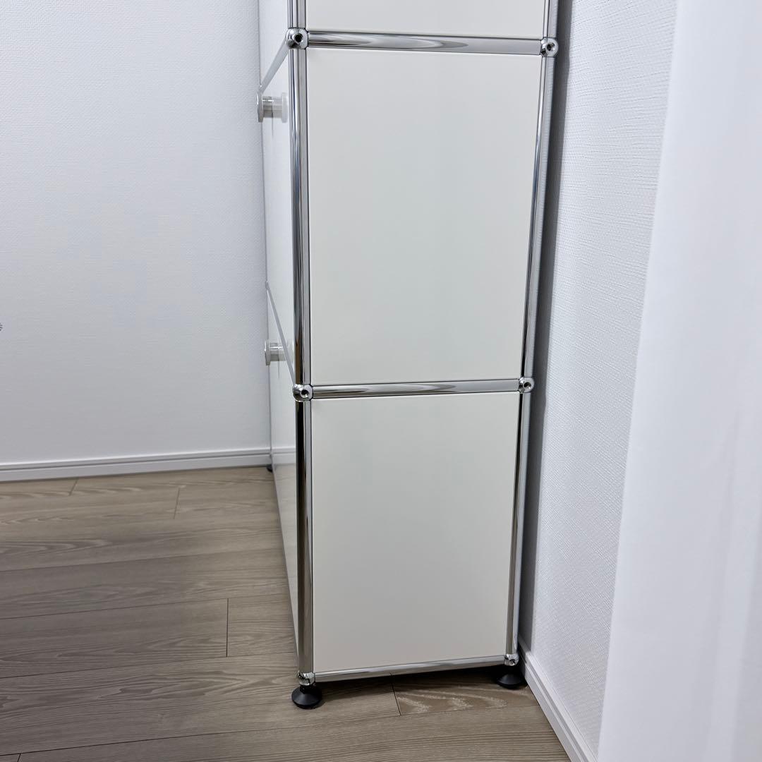 USMハラー　1列3段キャビネット　ピュアホワイト