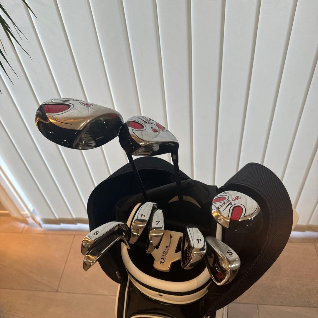 PUMA キャディバッグ ホワイト・ブラック