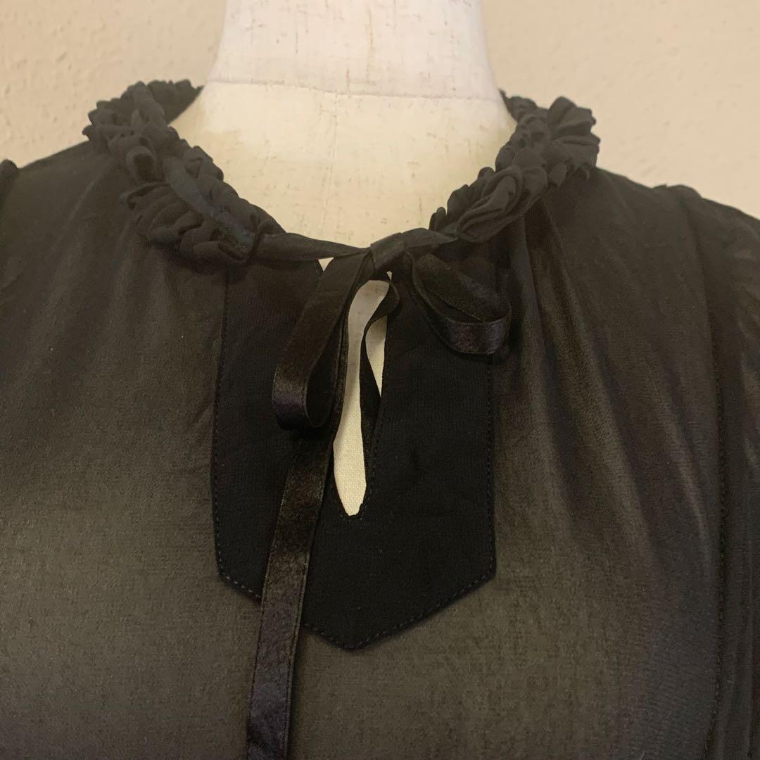 トリコ コムデギャルソン ＊クラシカル ワンピース 黒 【AD2005】