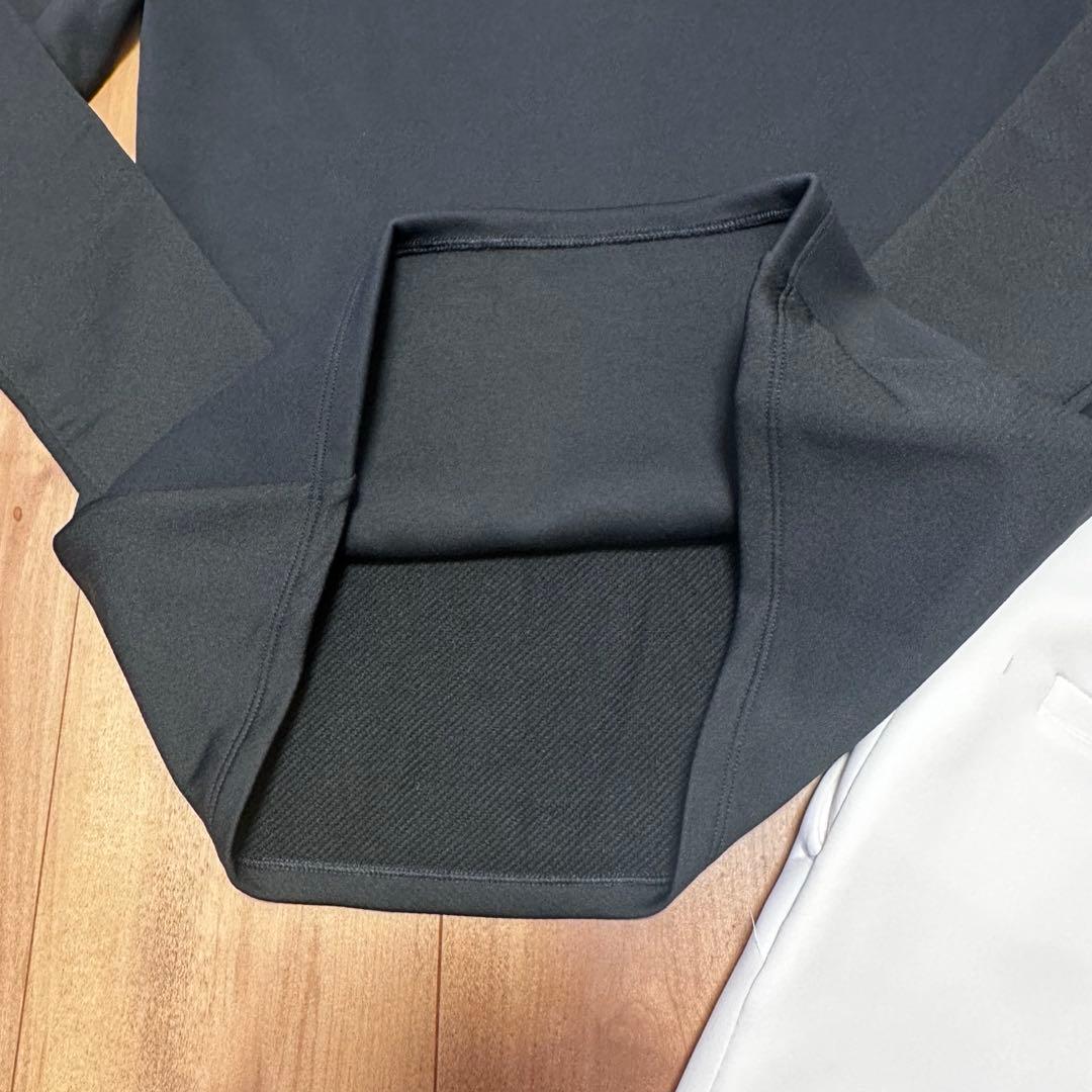 ダンボールニット　スカート長袖ポロ　セットアップ　秋冬　生地分厚め　サイズM