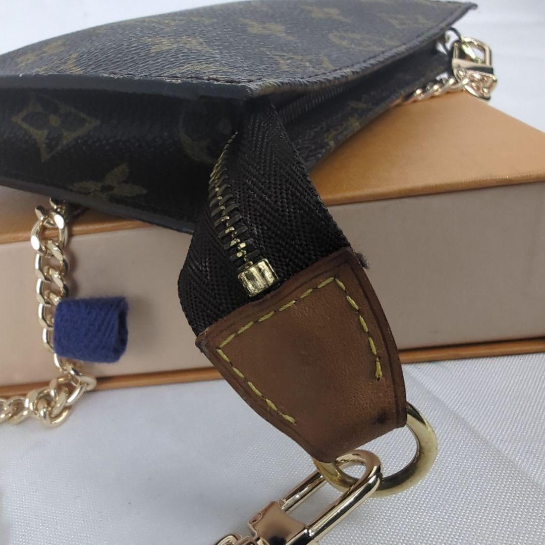 【美品】LOUISVUITTON ルイヴィトン アクセサリー ポーチ モノグラム