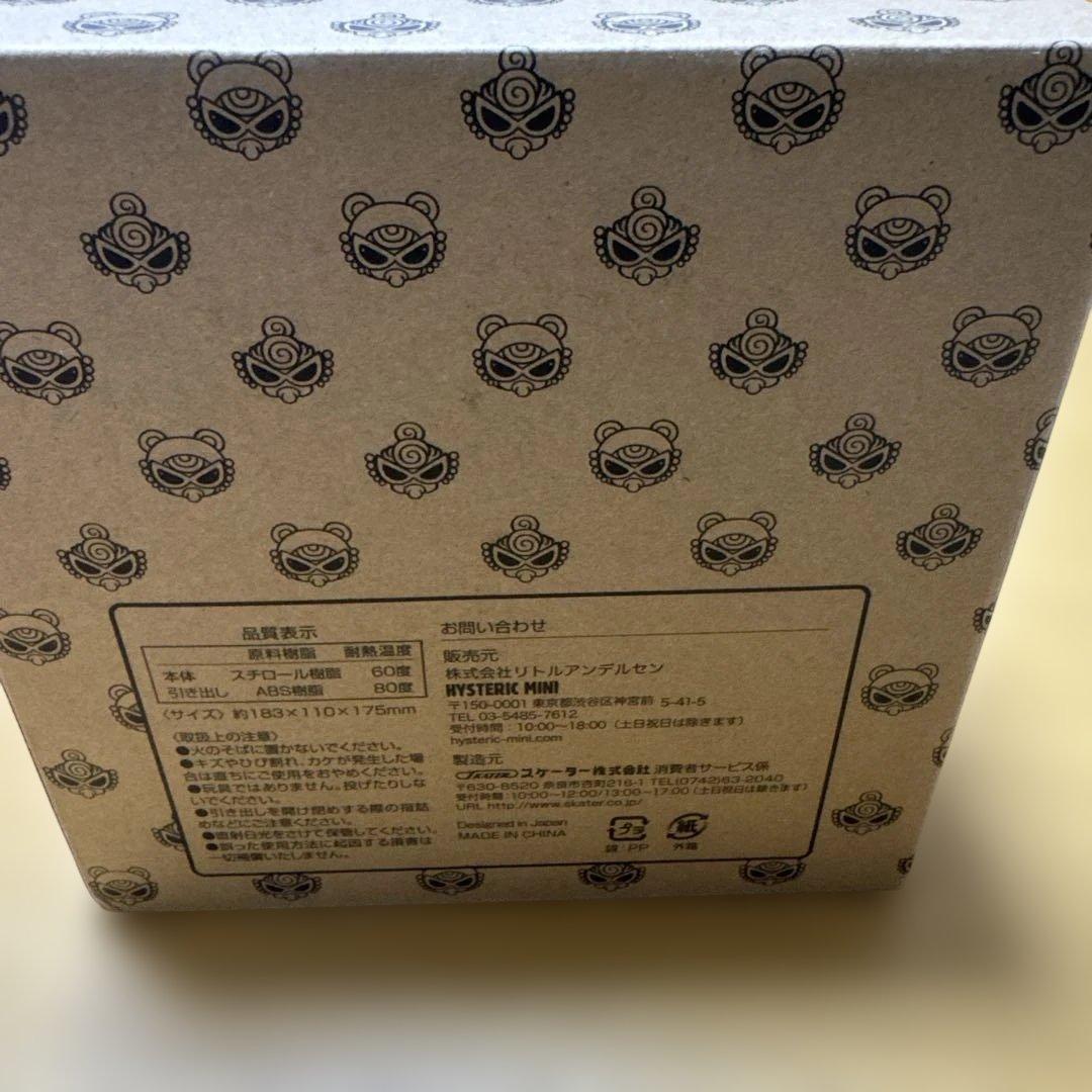 レア ヒステリックミニ　ノベルティ　ミニチェストminiレッド