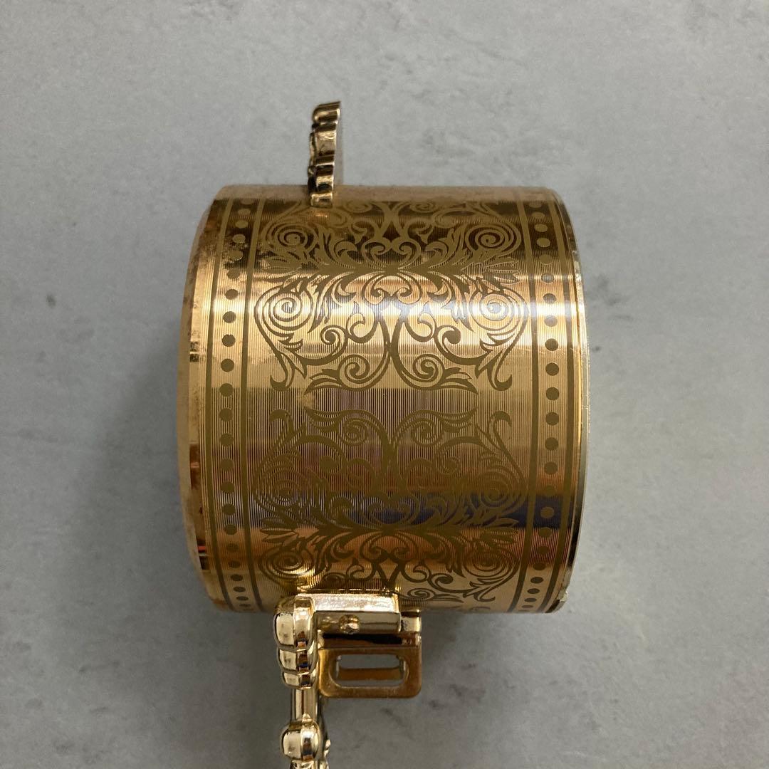 アンティーク CITIZEN 天使の掛時計 ゴールド