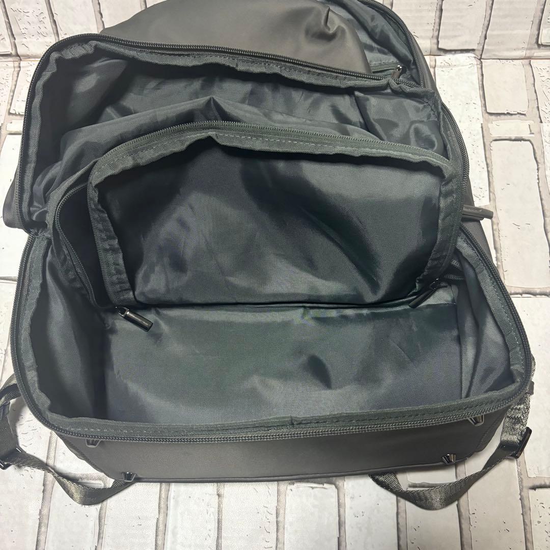 美品 SUIT SQUARE×ACE共同開発 リュック 撥水 ナイロン グレー