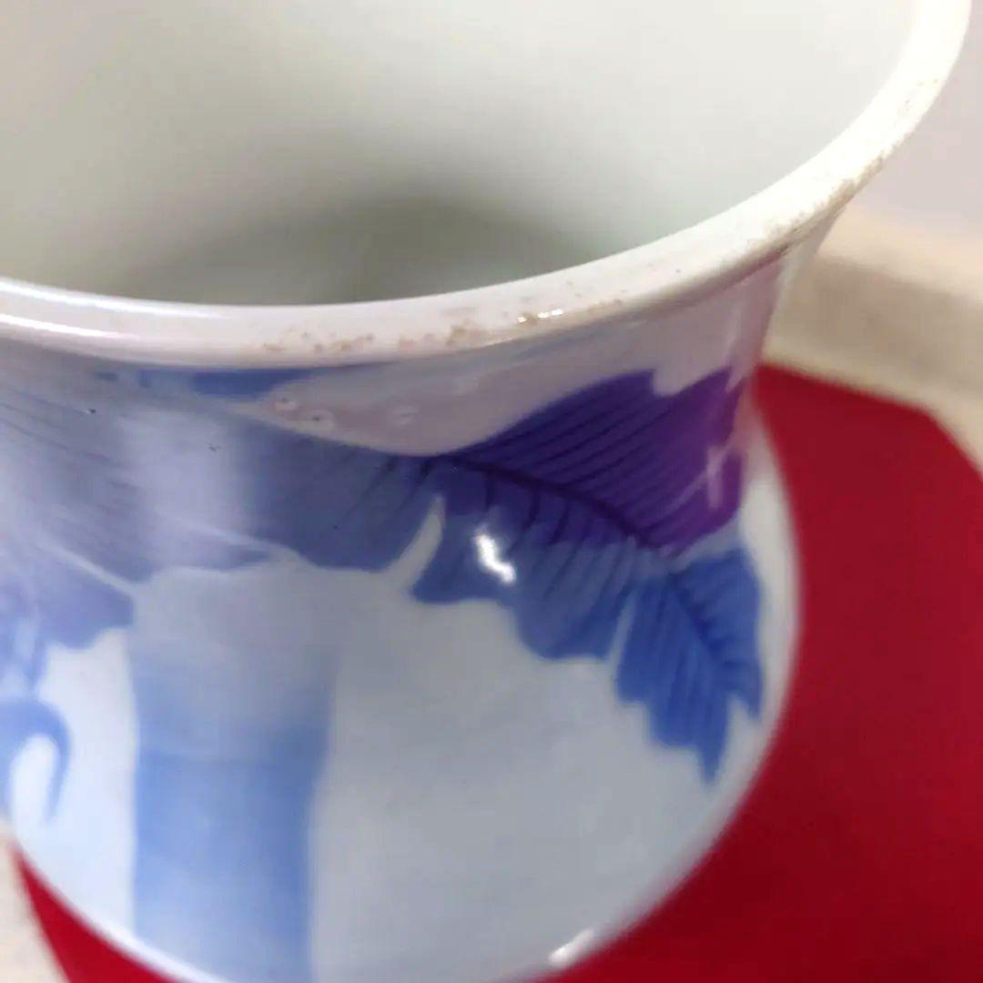 さ*ら様 【ヴィンテージ】オールド深川製磁特大花瓶 有田焼 宮内庁御用達 花生