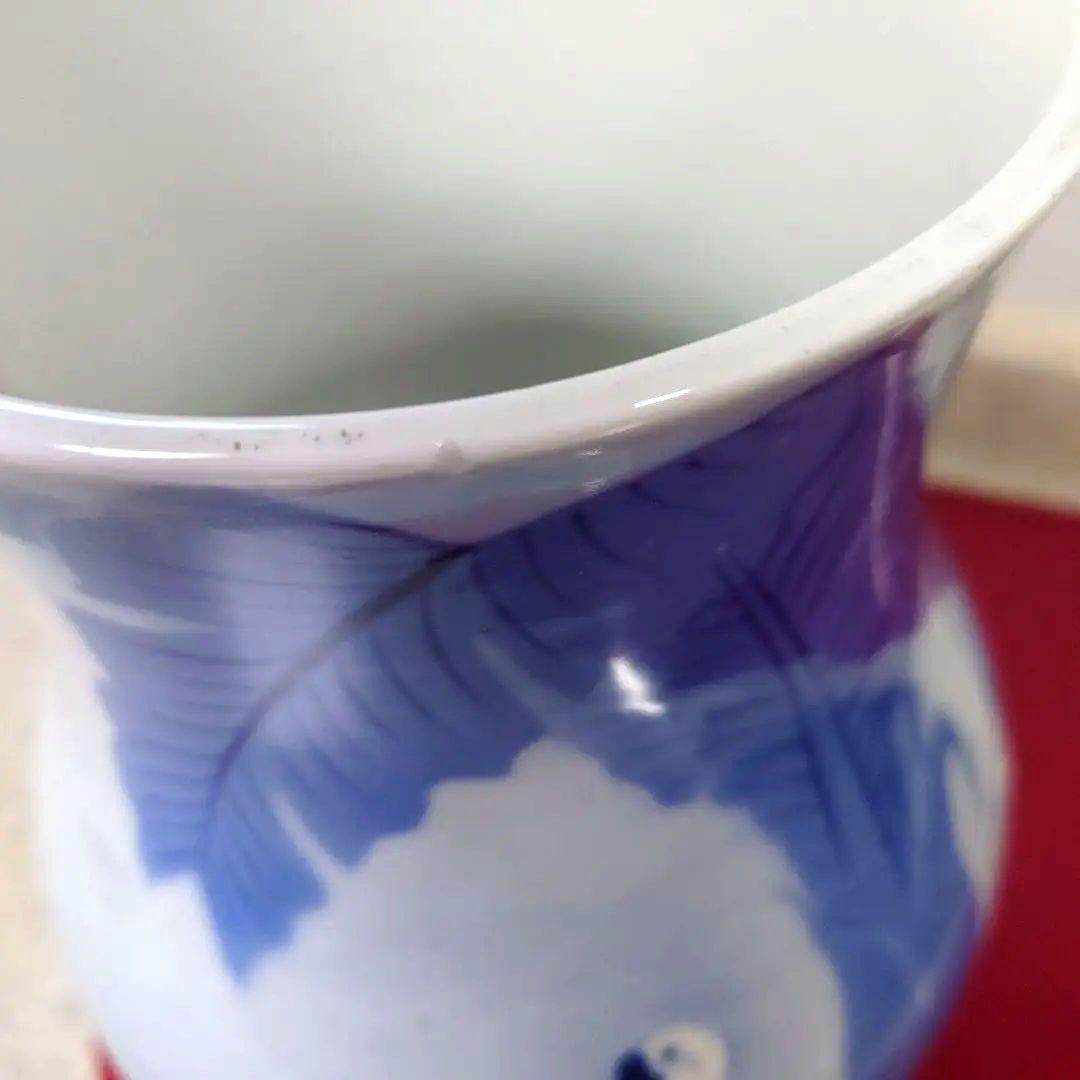 さ*ら様 【ヴィンテージ】オールド深川製磁特大花瓶 有田焼 宮内庁御用達 花生