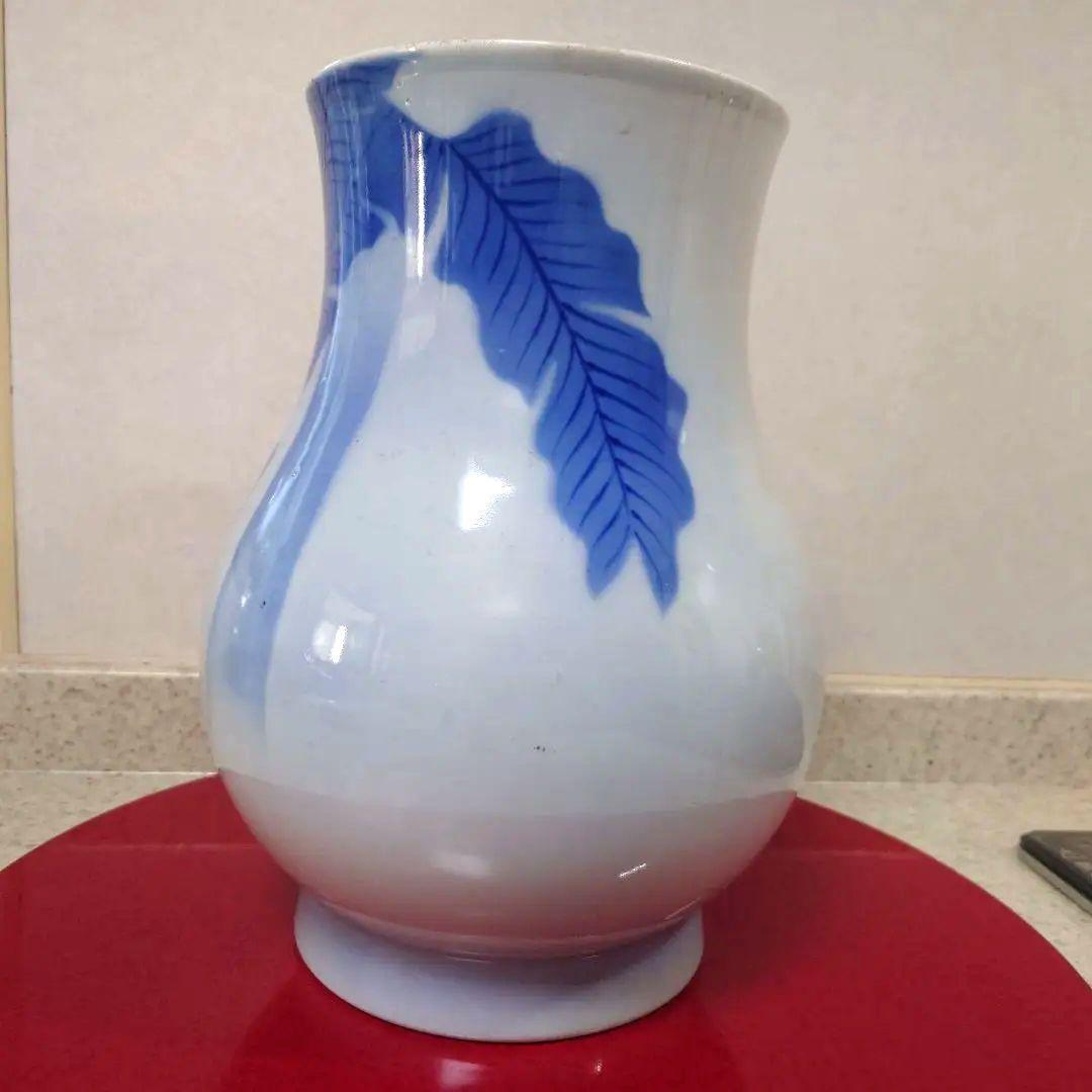 さ*ら様 【ヴィンテージ】オールド深川製磁特大花瓶 有田焼 宮内庁御用達 花生