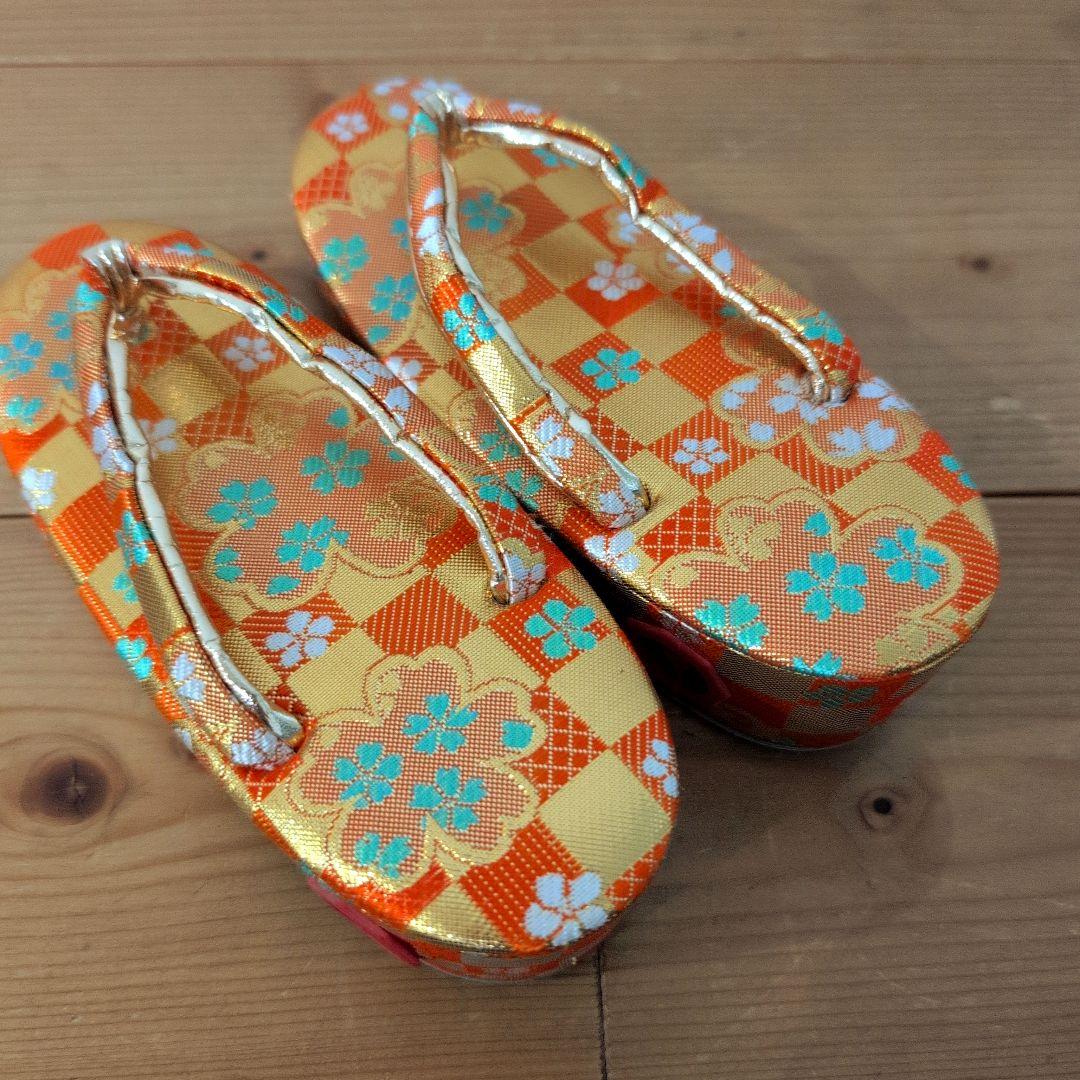 正絹アンティーク着物【オフホワイト×レモンイエロー堤柄】七五三７歳セット