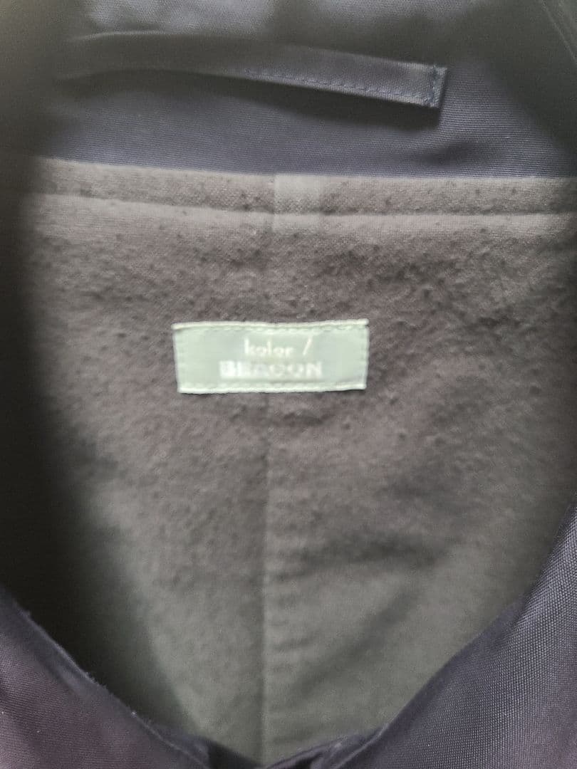 ジャケット・アウター kolor beacon OVER FIT SOUTIEN COLLAR