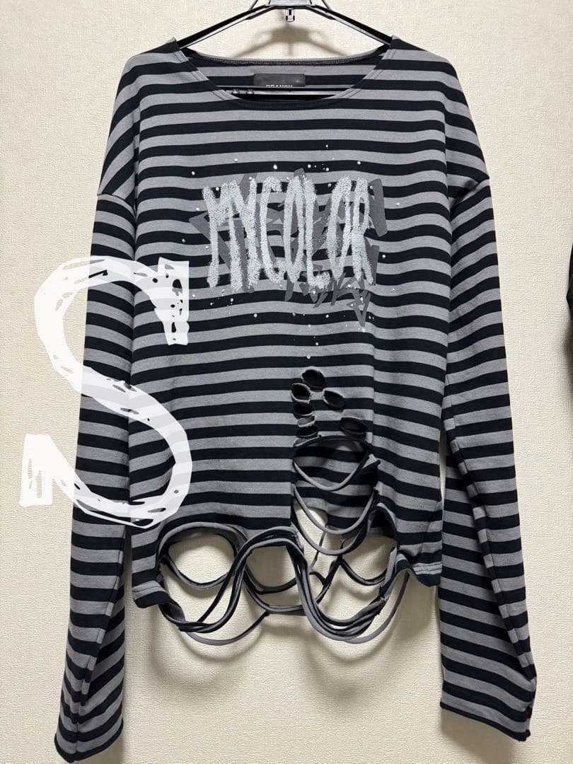 Sサイズ grancy 限定 ラインストーングラフィックデザインロンT