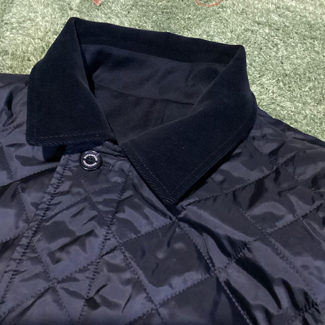 P　MACKINTOSH PHILOSOPHY　ステンカラーコート　リバーシブル