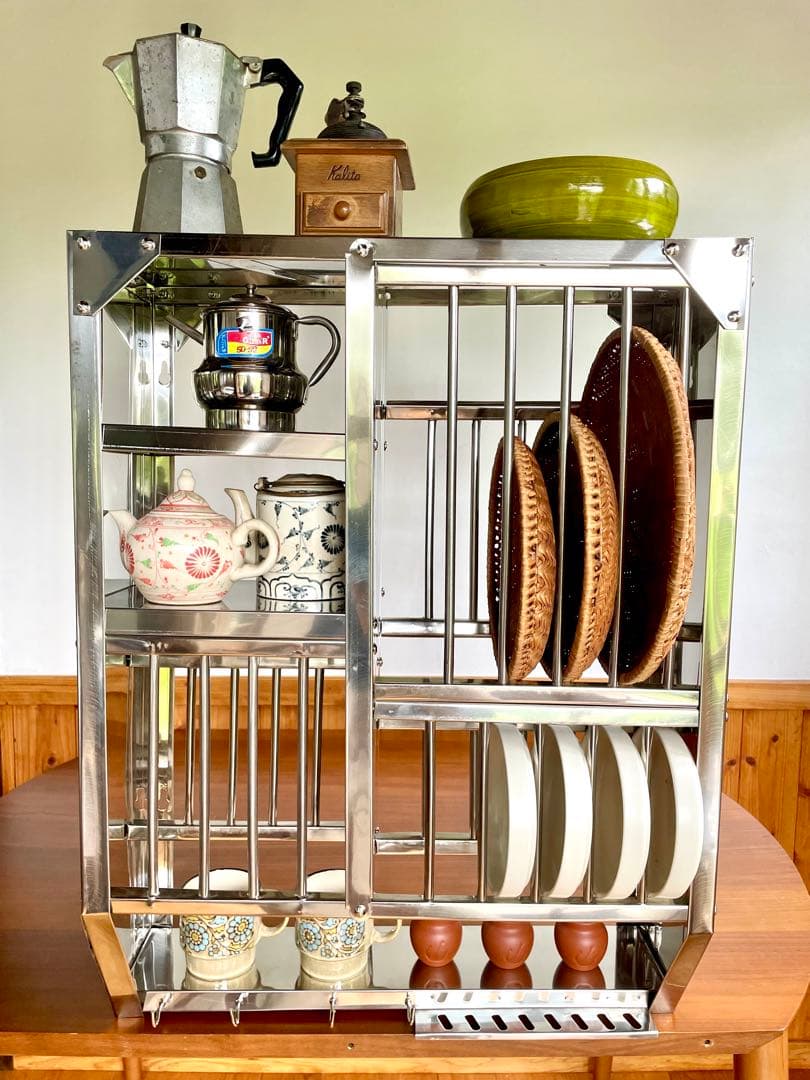 ★値下げ★インディアンキッチンラック(長方形)