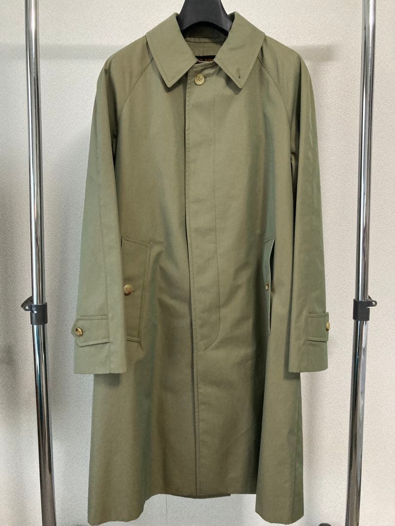 【新品】GRENFELL SLIM CAMBELL コットンギャバ セージ 38