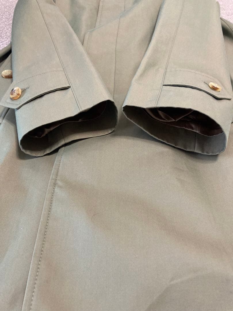 【新品】GRENFELL SLIM CAMBELL コットンギャバ セージ 38