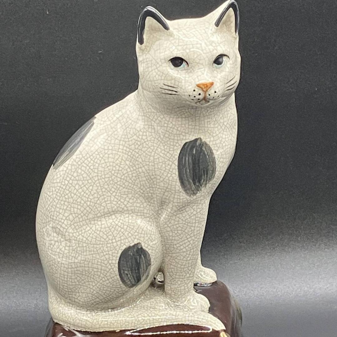 タカハシ　キャット　本の声を聞く猫 ブックエンド 1970年代 ビンテージ