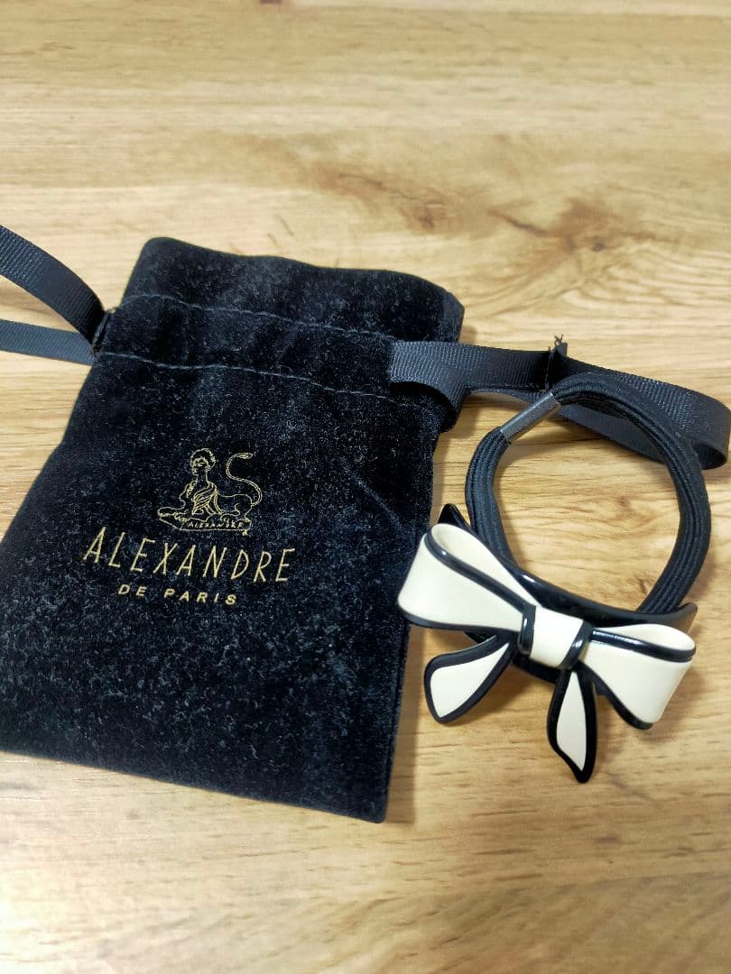 ALEXANDRE DE PARIS リボンヘアゴム