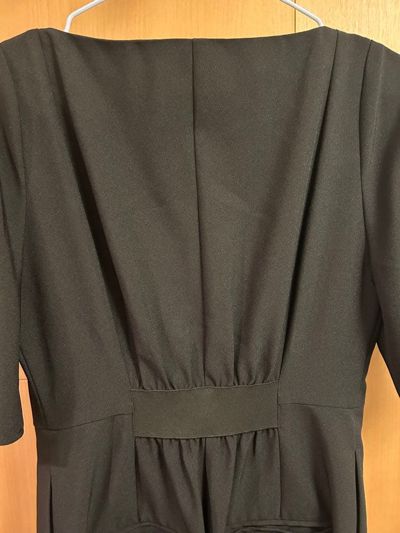 RIM.ARKリムアーク　Boat neck all in one ブラック　黒