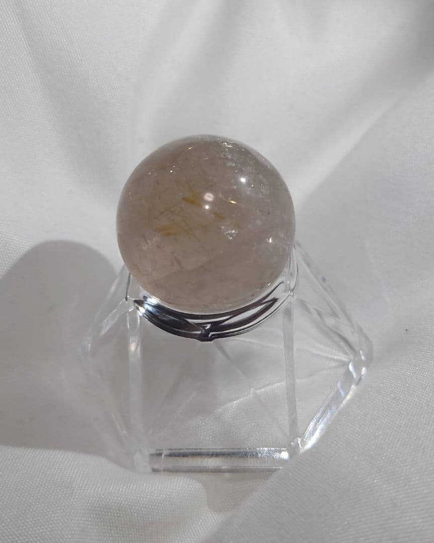 ルチルクォーツスフィア