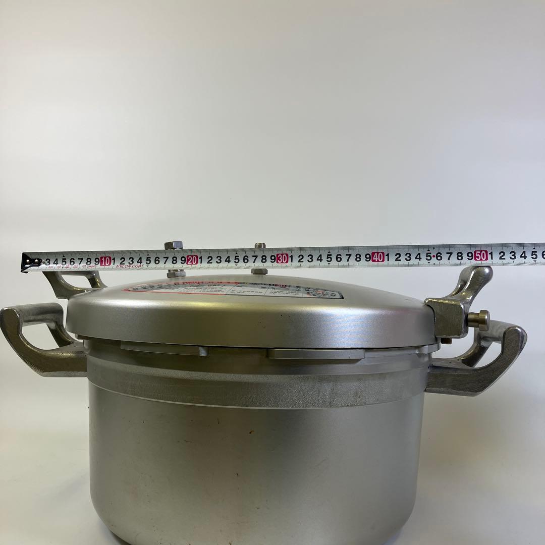 【業務用】ホクア HOKUA 北陸アルミニウム 業務用圧力鍋 オモリ式18ℓ