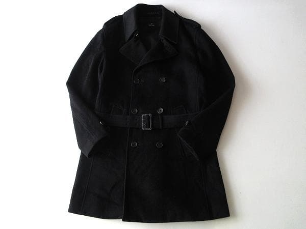 Paul Smith アンゴラウールカシミヤ トレンチコート L 黒