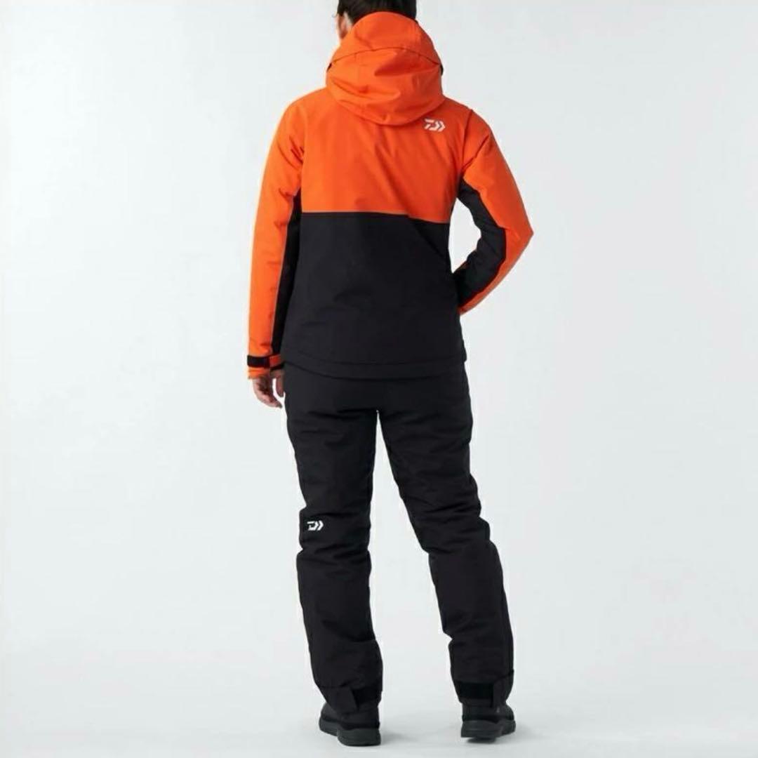 新品　DAIWA DW-1922 ウィンタースーツ オレンジ/ブラック WM