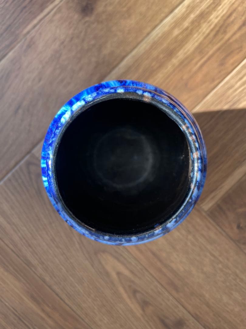 ヴィンテージフラワーベース　花瓶　西ドイツ　ファットラバ