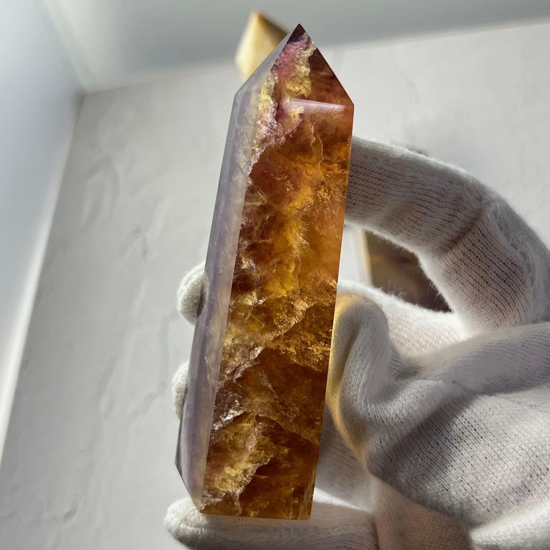 天然石 個性的なタワー4点セット