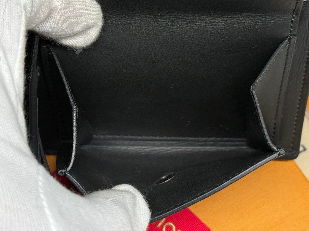 良品！ルイヴィトン　ダミエ・アンフィニ　ポルトフォイユ・マルコNM 黒