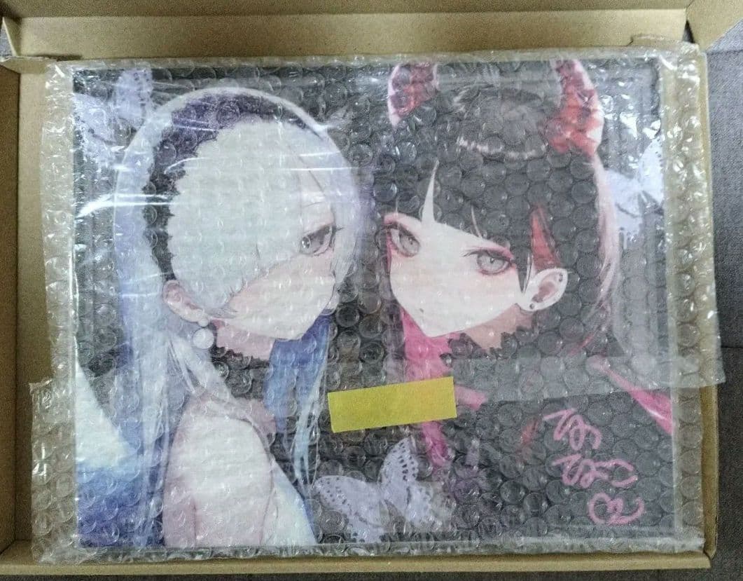 ひよこ店長×ウェブポン　第４弾　レア賞　直筆サイン入りキャンバスボード