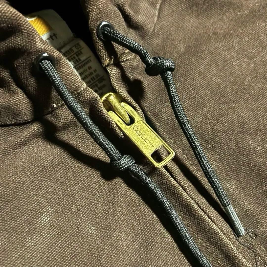 【希少】carhartt アクティブジャケット J130 DKB 雰囲気抜群