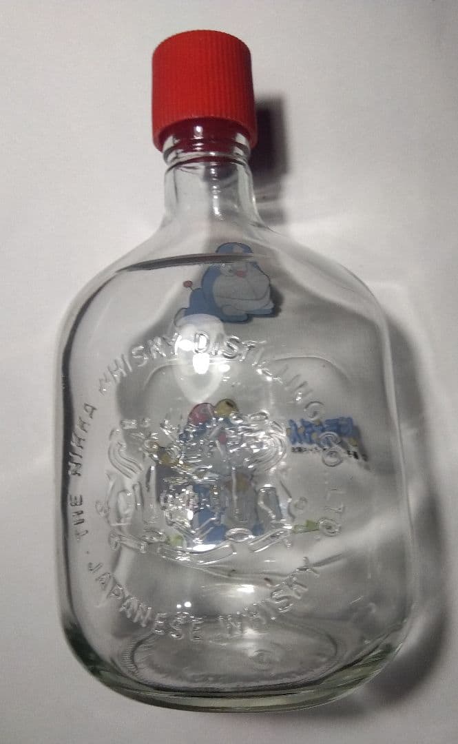 は*@様 ニッカウヰスキー/ドラえもん/貯金箱/レトロ/非売品/ガラス