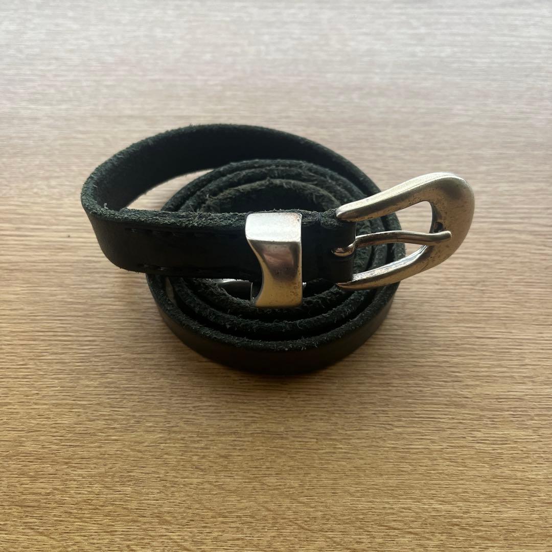 our legacy 2cm Belt(ブラック) 70サイズ ベルト