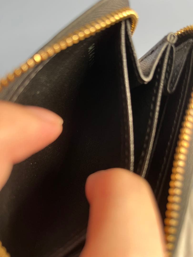 超美品 ルイヴィトン クロコダイル ジッピーパース ブラック