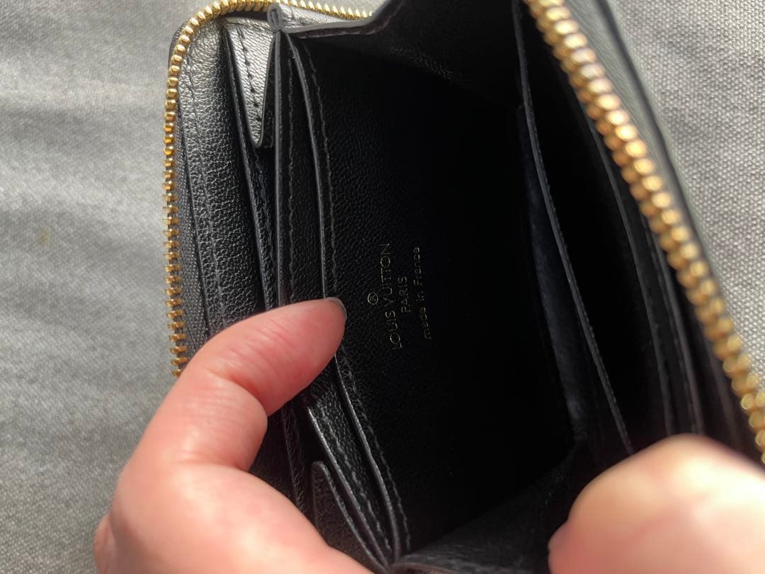 超美品 ルイヴィトン クロコダイル ジッピーパース ブラック