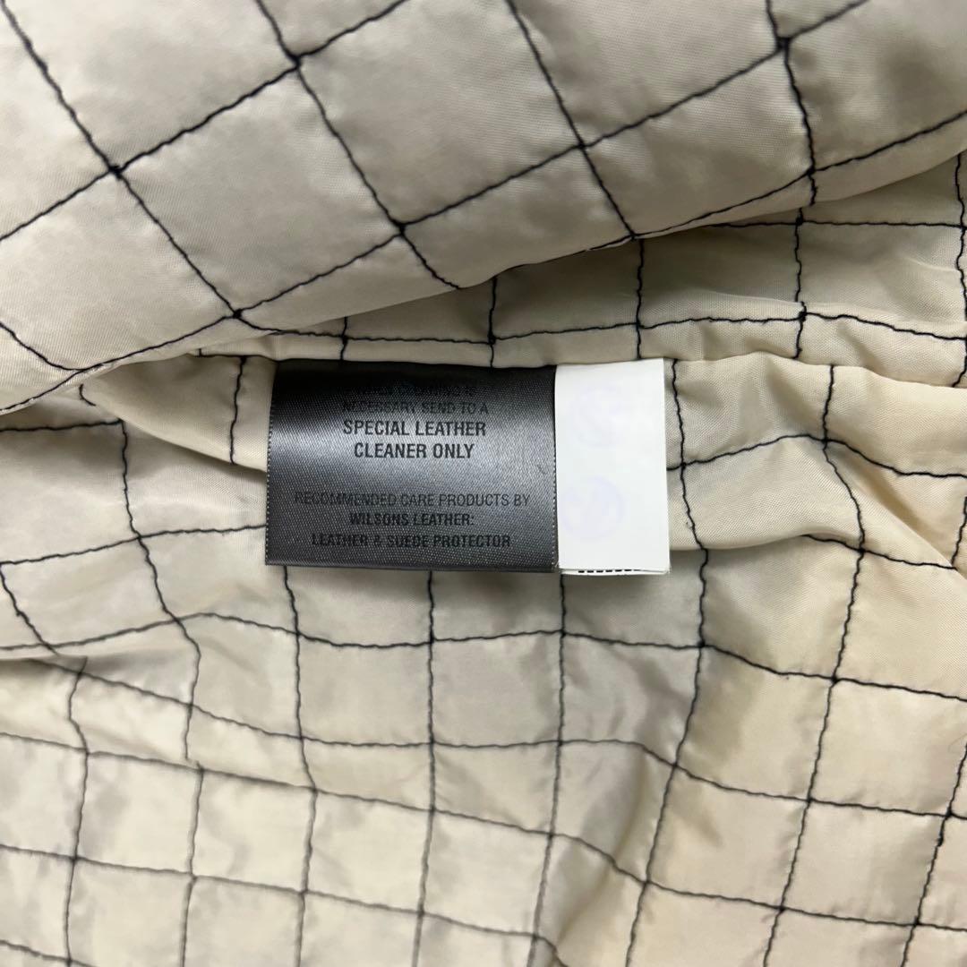 至高の逸品☆Wilsons lether カウレザーシングルライダースジャケット