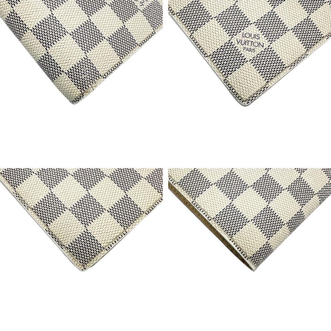 【美品】ルイヴィトン ポルトフォイユ マルコ 財布 ダミエアズール CA2088